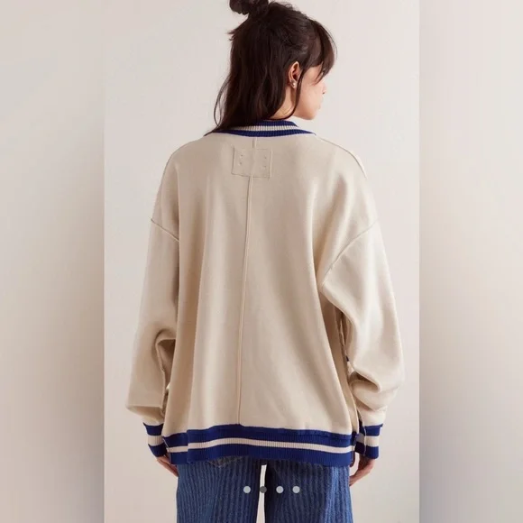 Free People We The Free Varsity Cardi - Picture 15 of 16